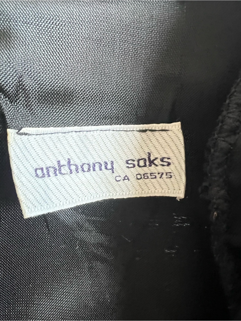 ANTHONY SAKS Black Sequin Cropped Evening Bolero Jacket Party - Picture 3 of 7